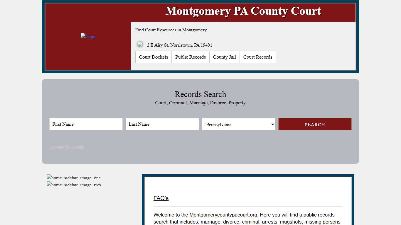 Montgomery County PA Records Records Search